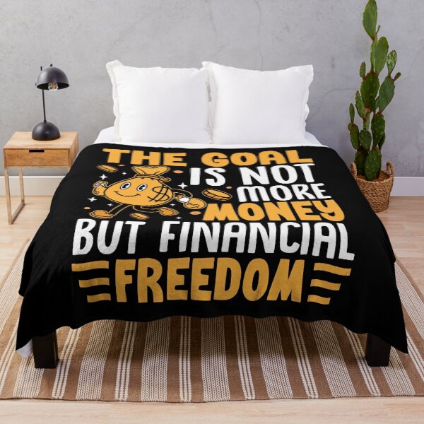 Item preview, The Goal Is Not More Money But Financial Freedom designed and sold by OfficeFortune.
