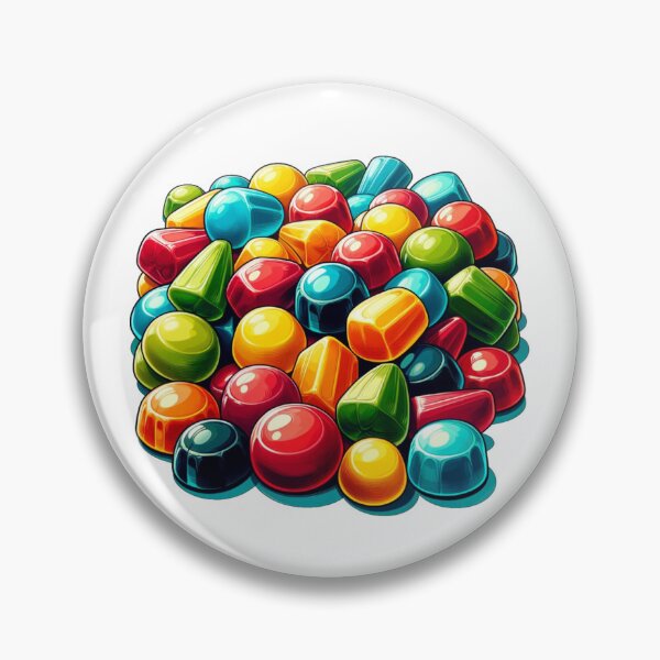 Item preview, Pile of Multicolor Gumdrop Gemstone Candy Treat Pieces designed and sold by kylmllr101684.
