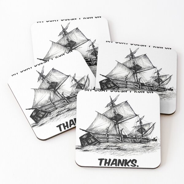 Item preview, My Boat Doesn't Run on Thanks PenArt designed and sold by noahsian777.