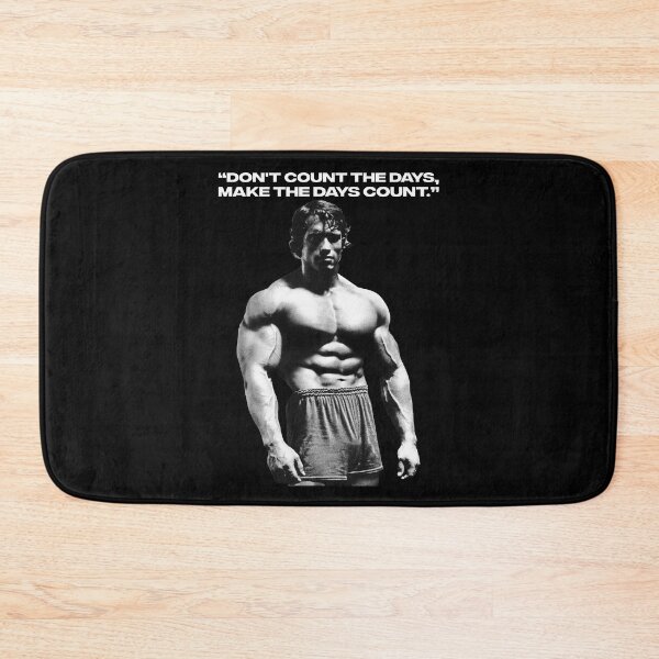 Item preview, Stoic Quote “Don't count the days, make the days count.” Arnold Schwarzenegger Fan art designed and sold by HuzaifaNaveedh.