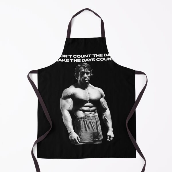 Item preview, Stoic Quote “Don't count the days, make the days count.” Arnold Schwarzenegger Fan art designed and sold by HuzaifaNaveedh.