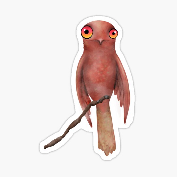 Item preview, A digital drawing of a Common potoo designed and sold by Bwiselizzy.
