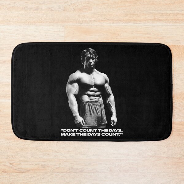 Item preview, Stoic Quote “Don't count the days, make the days count.” Arnold Schwarzenegger Fan art designed and sold by HuzaifaNaveedh.