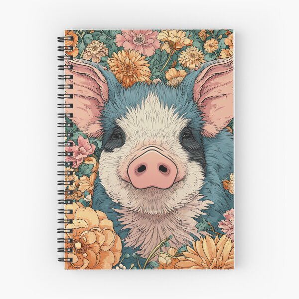 Item preview, Swine & Daisies designed and sold by Retro Type.