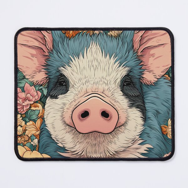 Item preview, Swine & Daisies designed and sold by Retro Type.