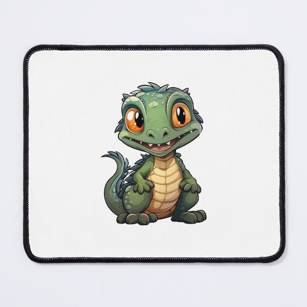 Item preview, Green Alligator Sitting On Ground designed and sold by Mohammed Sohail Khan.
