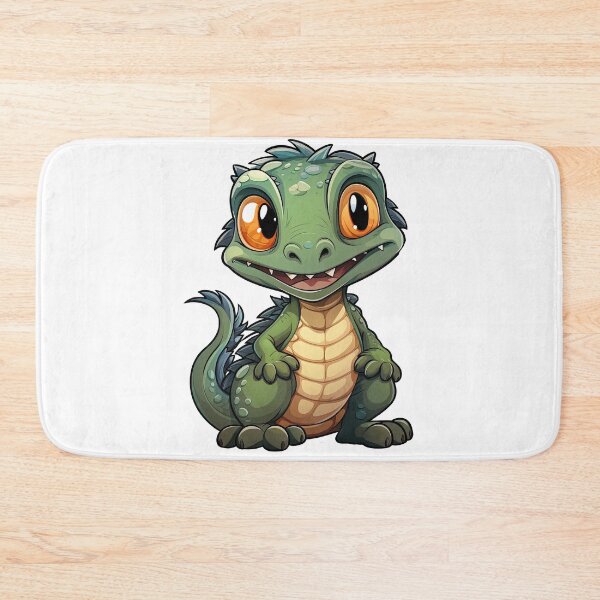 Item preview, Green Alligator  Sitting On Ground  designed and sold by Mohammed Sohail Khan.