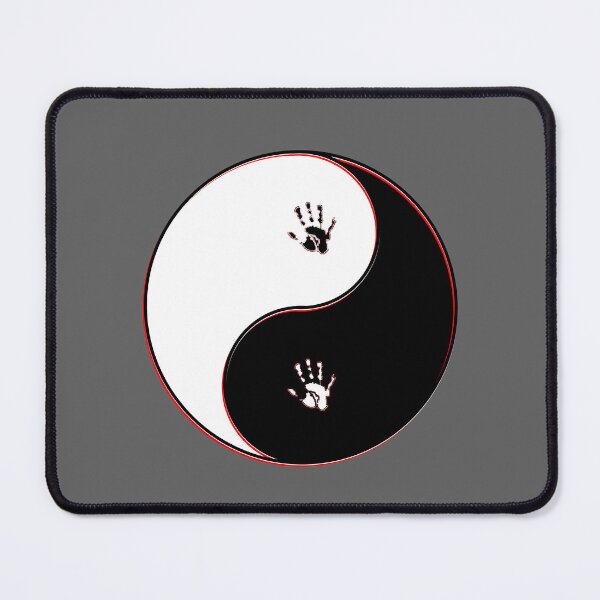 Item preview, yin yang balance harmony design palm print hand designed and sold by 4rpixs.