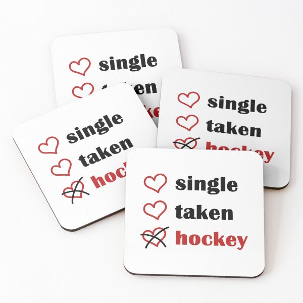 Item preview, Single Taken Hockey designed and sold by EmeraldeaArt.