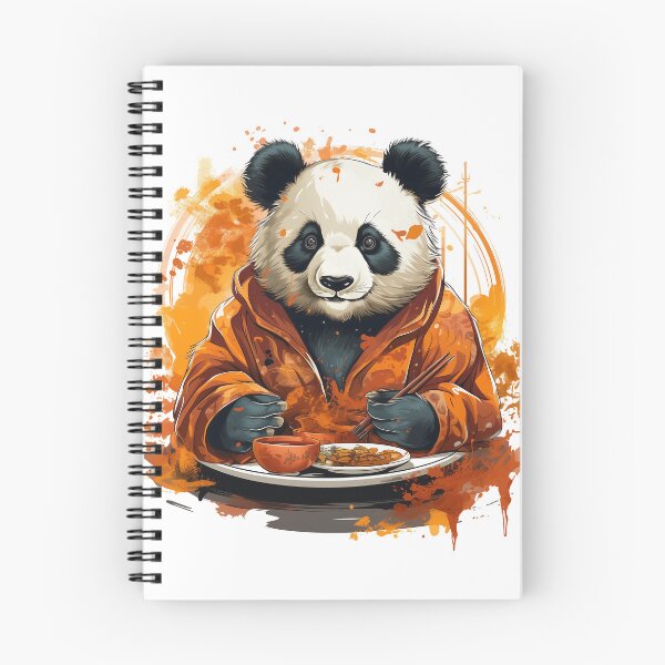 Item preview, Cute Panda eating designed and sold by VirtualArtGuy.