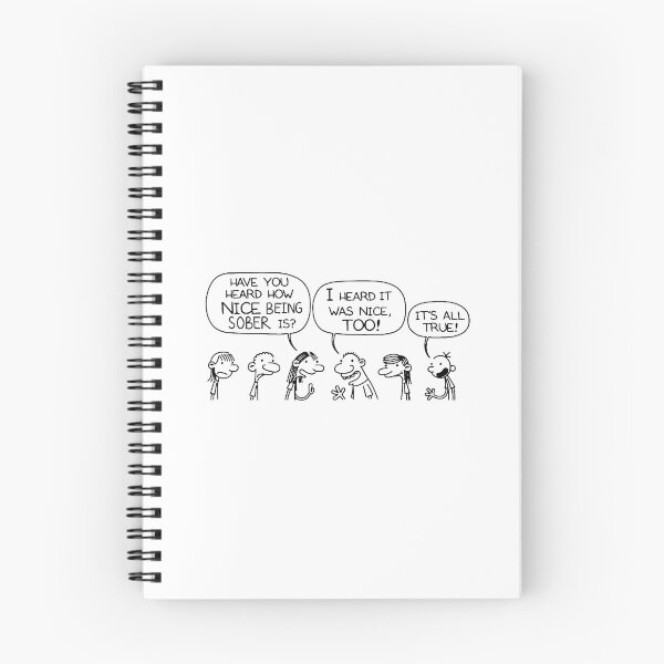 Item preview, DIARY OF A WIMPY KID: It's nice being sober designed and sold by cheapfan.