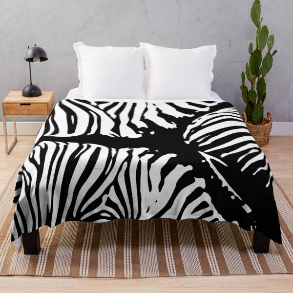 Item preview, Zebra Camo Pattern - Black and White designed and sold by Quooki.