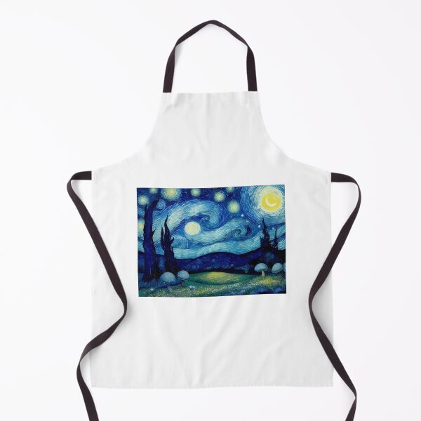 Item preview, Blue Starry Night - Magic Mushroom Forest #11 designed and sold by Scarlet Swan.