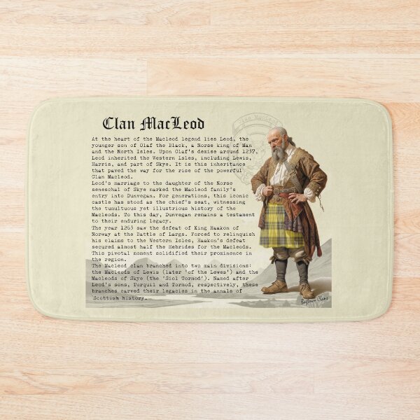 Item preview, MacLeod Scottish Clan History  designed and sold by BagTown Clans.