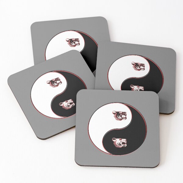 Item preview, yin yang balance harmony design eastern Chinese Tiger  designed and sold by 4rpixs.