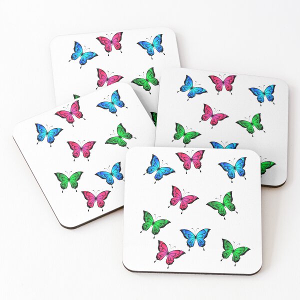 Item preview, Butterflies Three Colours designed and sold by AstroLynx.