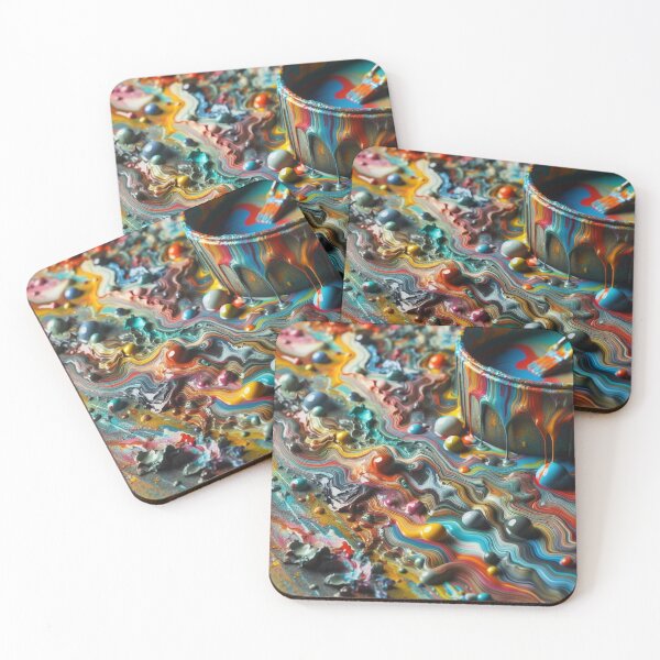 Item preview, Colorful Rivers of Creativity designed and sold by Lyavalio.