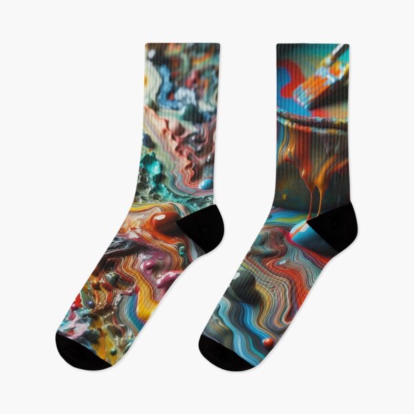 Item preview, Colorful Rivers of Creativity designed and sold by Lyavalio.
