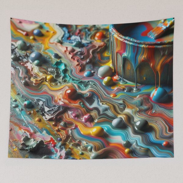 Item preview, Colorful Rivers of Creativity designed and sold by Lyavalio.
