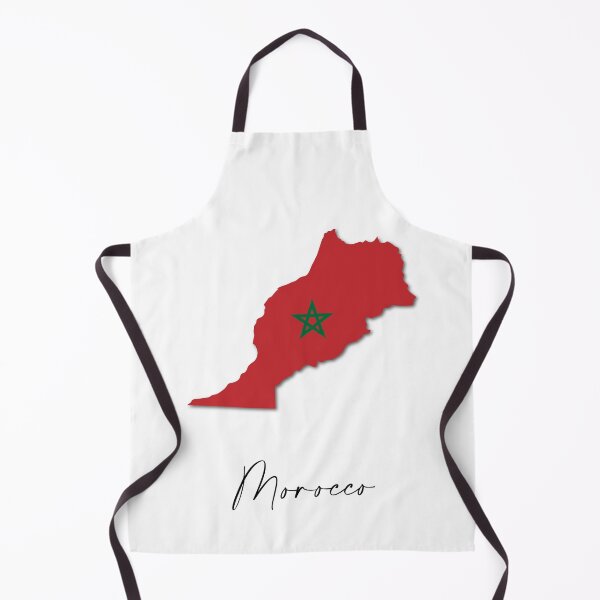 Aperçu de l'œuvre Carte du pays et drapeau du Maroc Rabat Afrique créée et vendue par dk-design85.