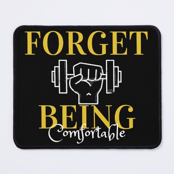 Artikelvorschau, Fitness-Motivation – Vergessen Sie Komfort entworfen und verkauft von Gary-Shop.