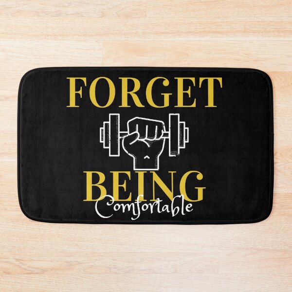 Item preview, Fitness Motivation - Forget Being Comfortable designed and sold by Gary-Shop.
