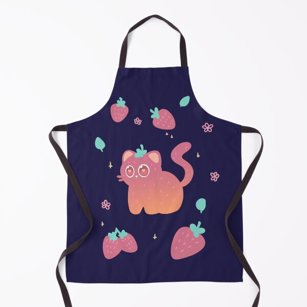 Item preview, Strawberry Catto! designed and sold by sillycattos.