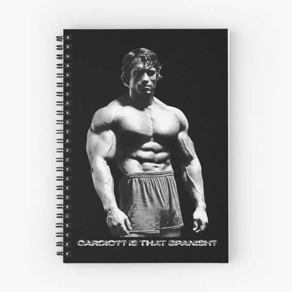 Item preview, Cardio?? is that Spanish? Arnold Schwarzenegger Fan art designed and sold by HuzaifaNaveedh.