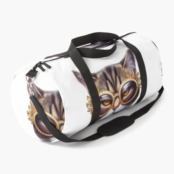 Item preview, Sunglass Sass: Feline Majesty Unleashed designed and sold by AI-Only Creations.