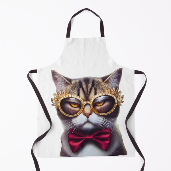 Item preview, Sunglass Sass: Feline Majesty Unleashed designed and sold by AI-Only Creations.