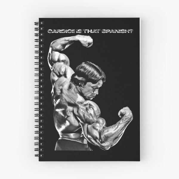 Item preview, Cardio!! is that Spanish? Arnold Schwarzenegger Fan art designed and sold by HuzaifaNaveedh.