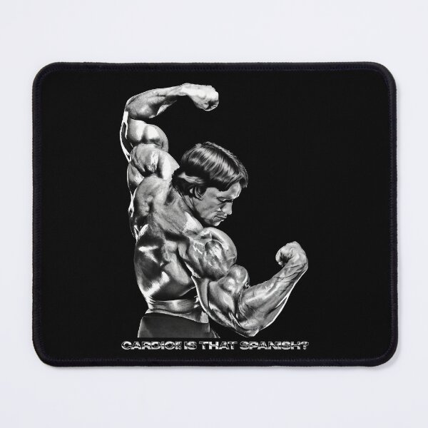 Item preview, Cardio!! is that Spanish? Arnold Schwarzenegger Fan art designed and sold by HuzaifaNaveedh.