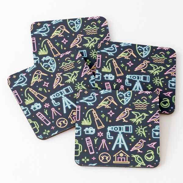 Item preview, Modern , Illustrative , Neon , By Birdwatching Inspired Design designed and sold by GPrint001.