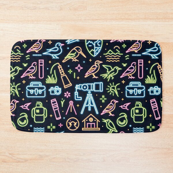 Item preview, Modern , Illustrative , Neon , By Birdwatching Inspired Design designed and sold by GPrint001.