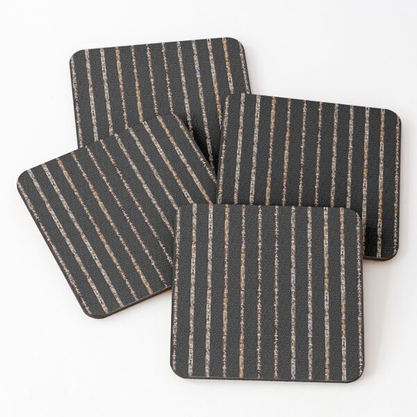 Item preview, Painted Ladies – Antique Portraits - All Black Stripes designed and sold by SageFolio.
