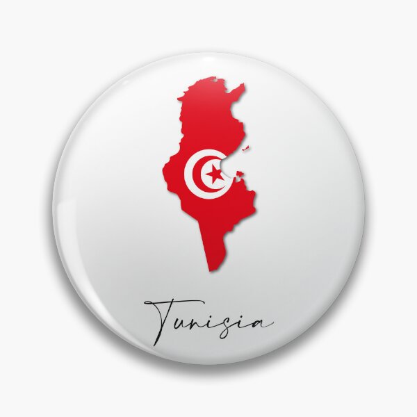 Item preview, Tunisia Country Map and Flag Tunis Africa designed and sold by dk-design85.