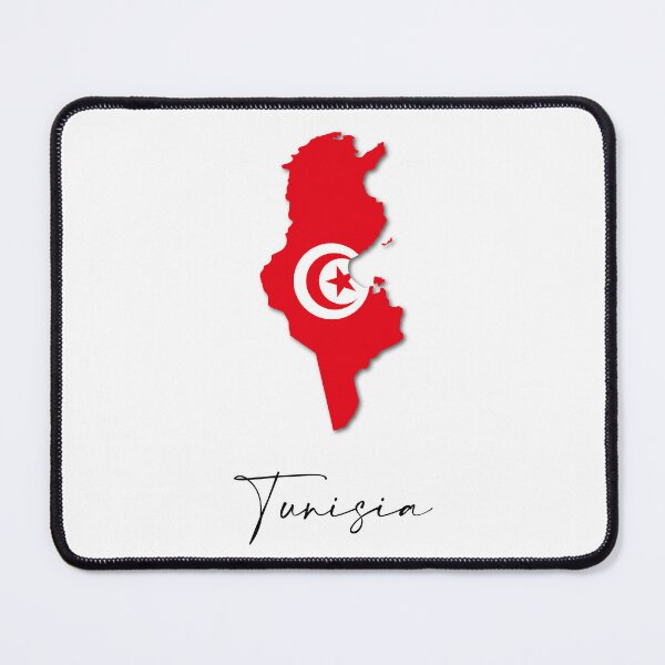 Item preview, Tunisia Country Map and Flag Tunis Africa designed and sold by dk-design85.