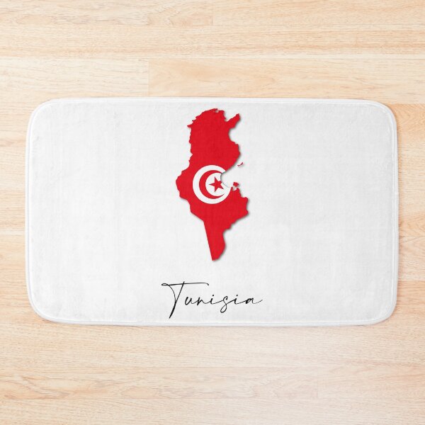 Item preview, Tunisia Country Map and Flag Tunis Africa designed and sold by dk-design85.