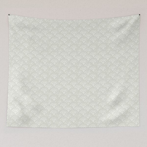 Item preview, Delicate waves taupe on cream coastal collection designed and sold by LisaLeQuelenec.