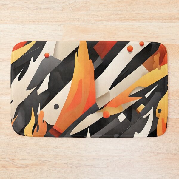 Item preview, Flame Abstraction: Suprematism Symphony designed and sold by WAUZ.