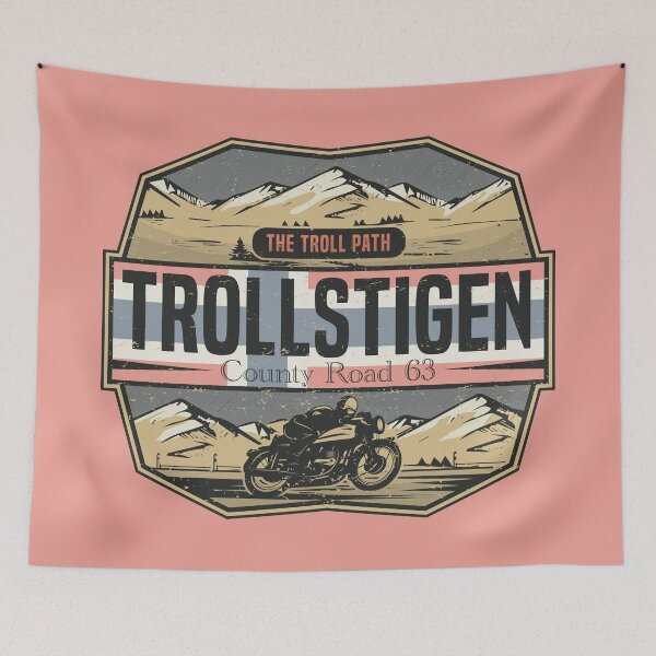 Item preview, Trollstigen, mountain pass in Norway designed and sold by studio838.