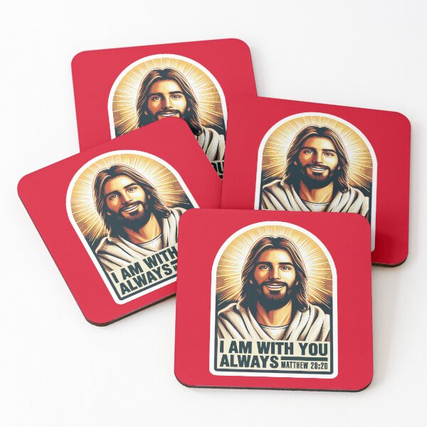 Item preview, Matthew 28:20 I Am With You Always Jesus Christ designed and sold by plushism.