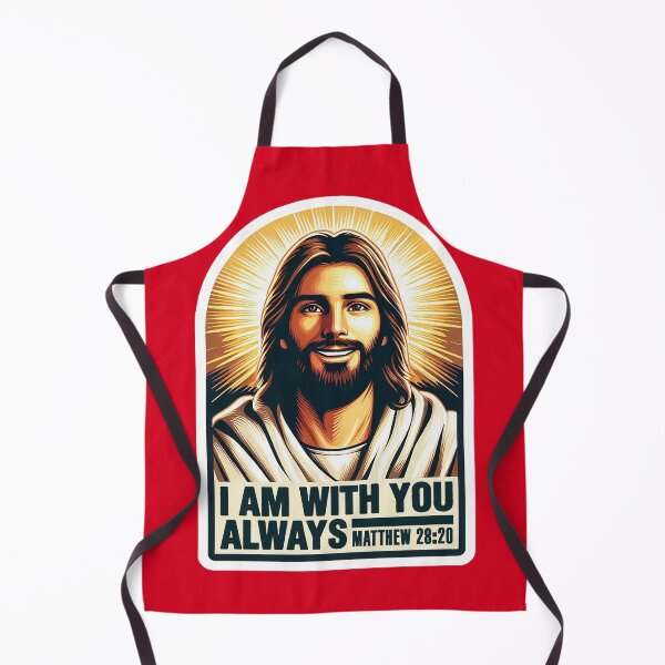 Item preview, Matthew 28:20 I Am With You Always Jesus Christ designed and sold by plushism.