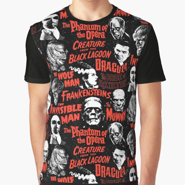 MONSTER TITLES Graphic T-Shirt