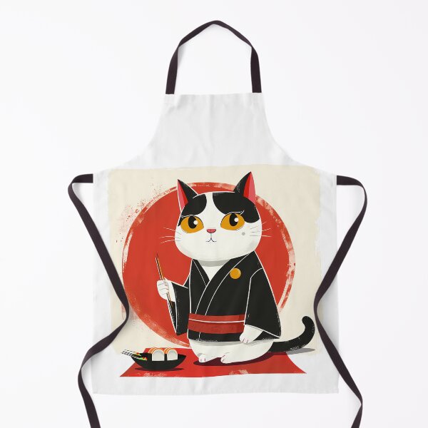 Item preview, Cat Eating Sushi designed and sold by NatureStyle555.