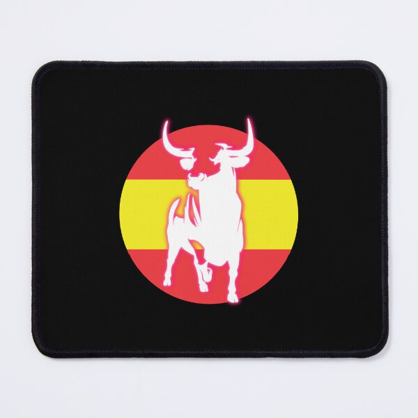 Item preview, Spain flag with glow TORO designed and sold by lachataigne.