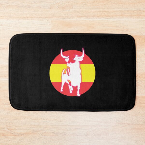 Item preview, Spain flag with glow TORO  designed and sold by lachataigne.