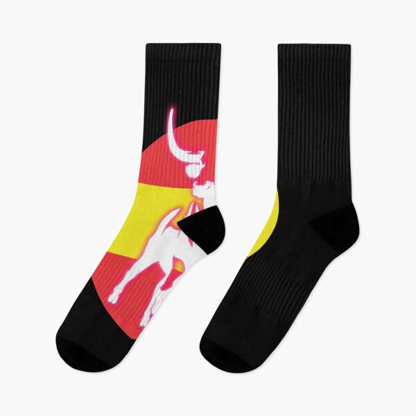 Item preview, Spain flag with glow TORO  designed and sold by lachataigne.