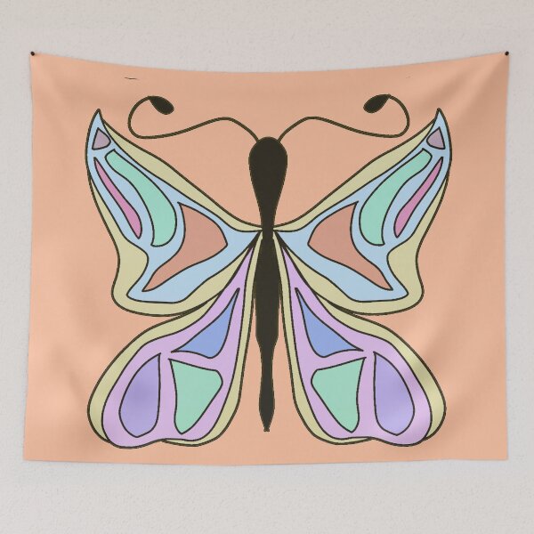 Item preview, butterfly patten designed and sold by PaintDesigns.