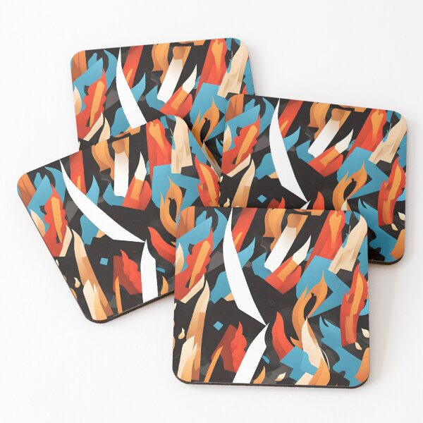 Item preview, Supremacist Blaze: Elemental Geometry designed and sold by WAUZ.